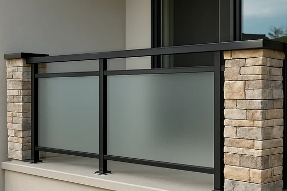 Mixed Material Railings to Match Your Exterior illustration