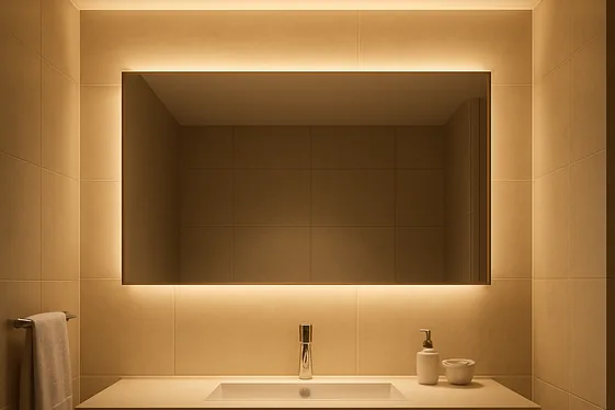 Implement Recessed Lighting for Ambient Glow illustration