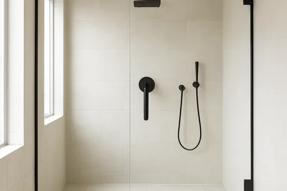 Install a Walk-In Shower with Frameless Glass illustration