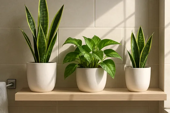 Add Greenery with Low-Maintenance Plants illustration