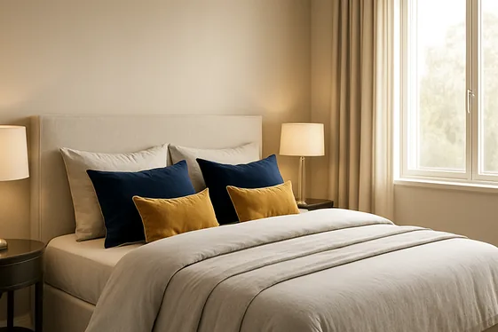 Choose a Neutral Color Palette with Rich Accents illustration
