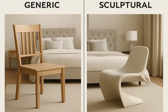 Choose Sculptural Furniture Pieces illustration