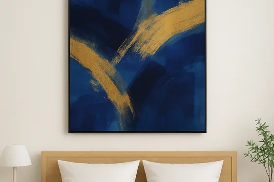 Balance Minimalism with Bold Art Pieces illustration