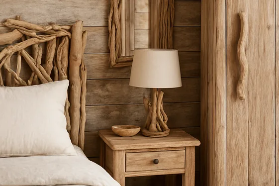 Driftwood and Weathered Wood Accents illustration