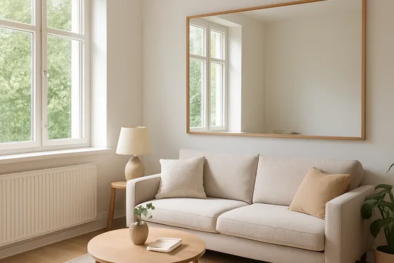 Incorporate Mirrors to Reflect Light and Create Depth illustration