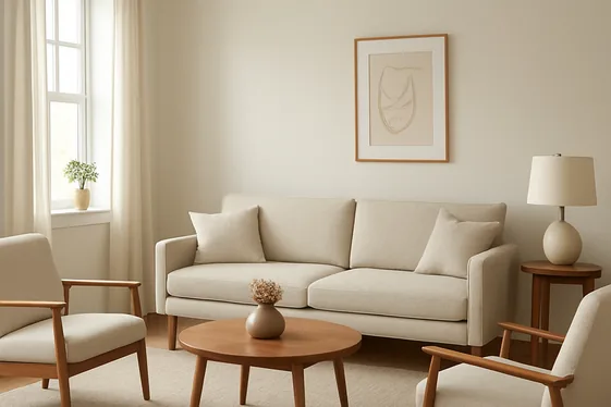 Select Smaller-Scale Furniture Proportioned to the Room illustration