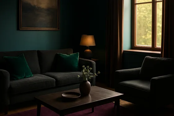 Create a Moody Color Palette with Deep Jewel Tones illustration