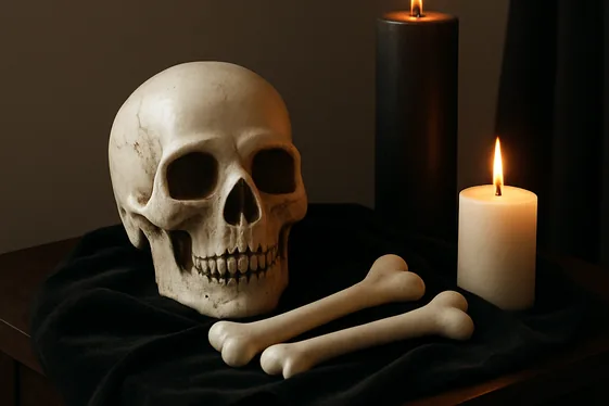 Add Skull or Bone-Inspired Accents illustration