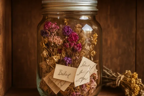 Create a Spell or Intention Jar Station illustration