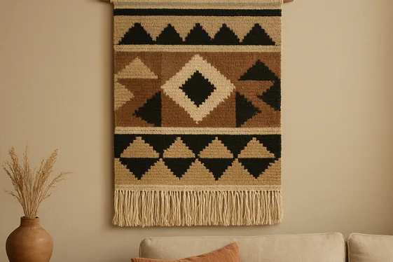 Adding Depth Using African-Inspired Wall Hangings illustration