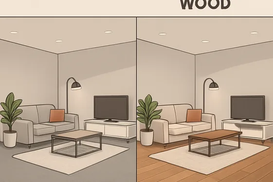 Choosing the Right Flooring for Comfort illustration