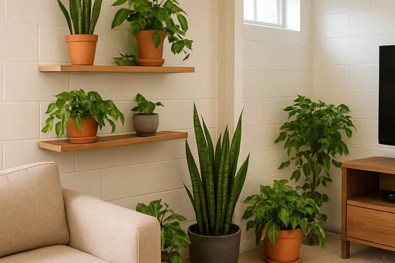 Incorporating Nature with Indoor Plants illustration