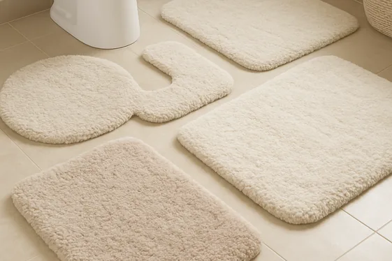 Use Luxurious Bath Mats and Rugs illustration