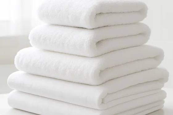 Add Plush Towels and High-Quality Linens illustration