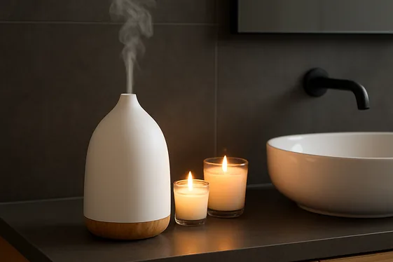 Utilize Aromatherapy Diffusers and Candles illustration