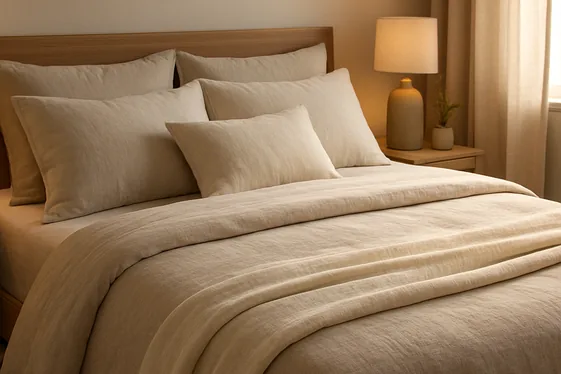 Soft, Layered Bedding for Ultimate Comfort illustration