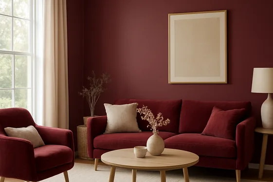 How to Choose the Right Shade of Burgundy for Your Space illustration
