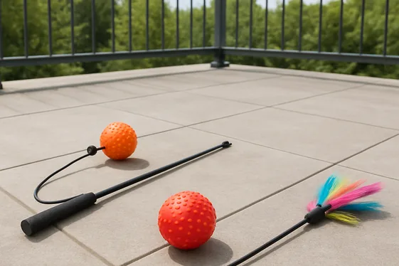 Provide Interactive Toys That Can Withstand Outdoor Use illustration