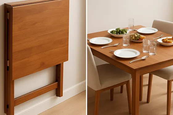Do and Don’t for Selecting Folding Dining Tables illustration