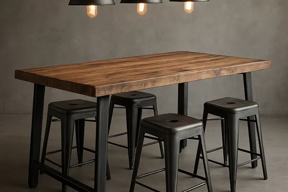 Industrial Style Tables for Edgy, Functional Spaces illustration