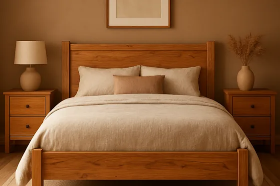 Choose Natural Wood Furniture for Cozy Vibes illustration