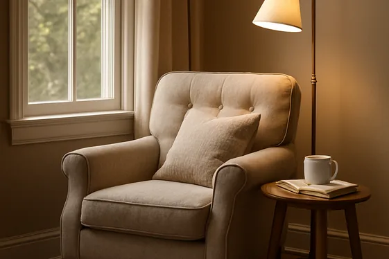 Create a Cozy Reading Nook illustration