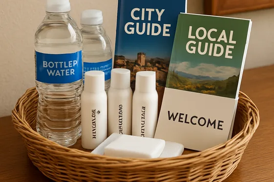 Provide Thoughtful Welcome Amenities illustration
