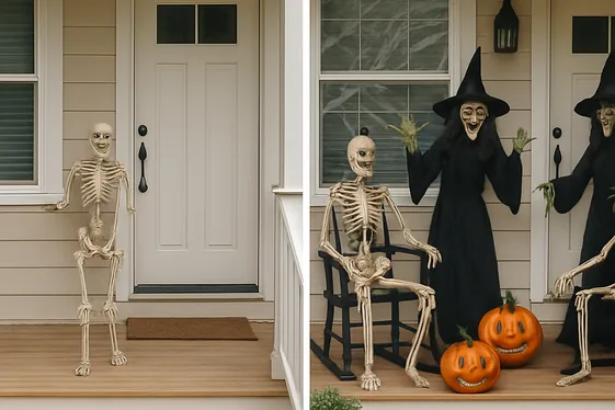 Before and After: Adding Animated Props to Your Porch illustration