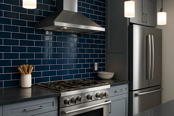 17 Must-See Blue Backsplash Kitchen Ideas Guide