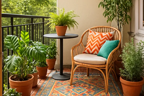 Add Patterned Outdoor Rugs for Style and Comfort illustration