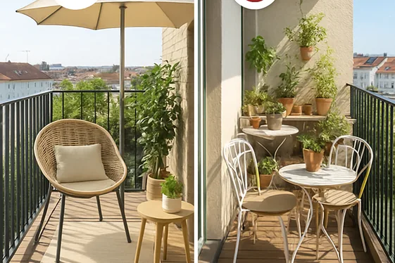 Do and Don’t Guide for Decorating Narrow Balconies illustration