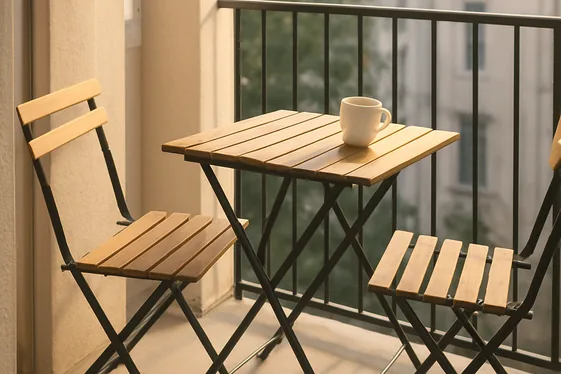 Make Use of Balustrade Tables for Dining illustration