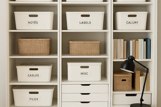 Incorporate Smart Storage Solutions to Declutter illustration