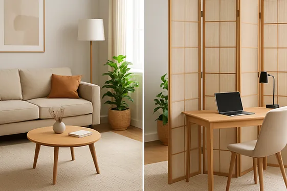 Create a Dedicated Zone with Room Dividers illustration