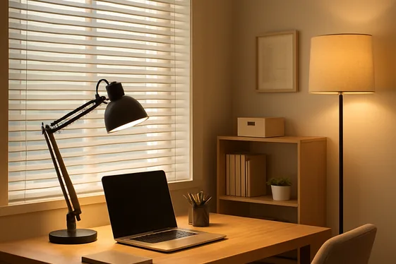 Use Adjustable Lighting to Reduce Eye Strain illustration