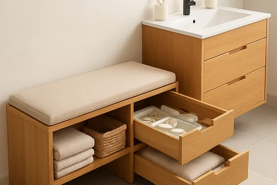 Utilize Multi-Functional Furniture illustration