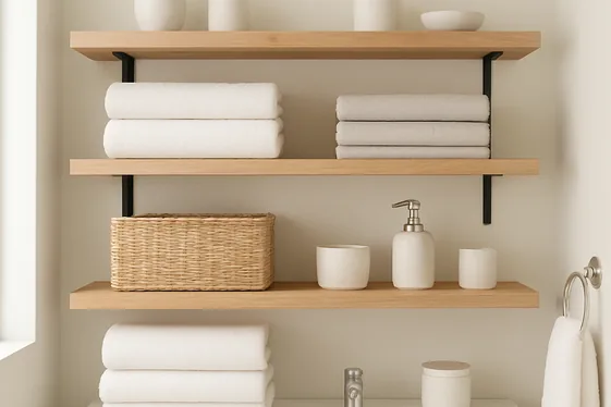 Prioritize Open Shelving Wisely illustration