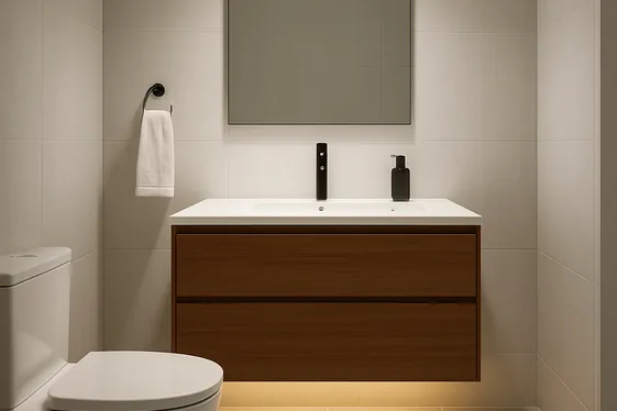 Incorporate Floating Vanities for a Sleek Look illustration