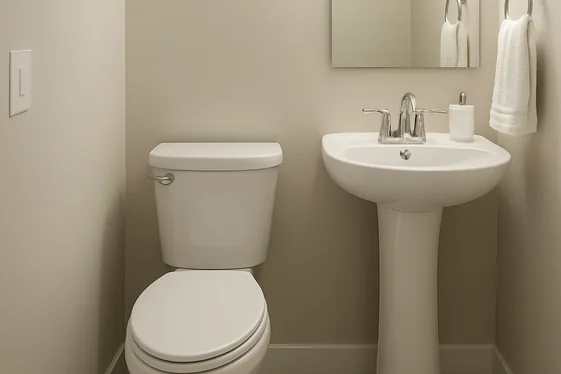 Select Compact Fixtures to Save Floor Space illustration