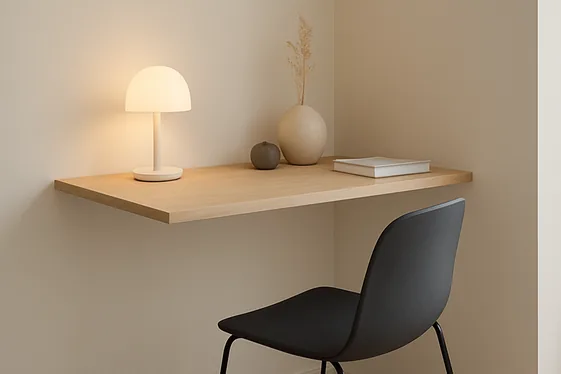 Quick Tip on Wall-Mounted Desks illustration