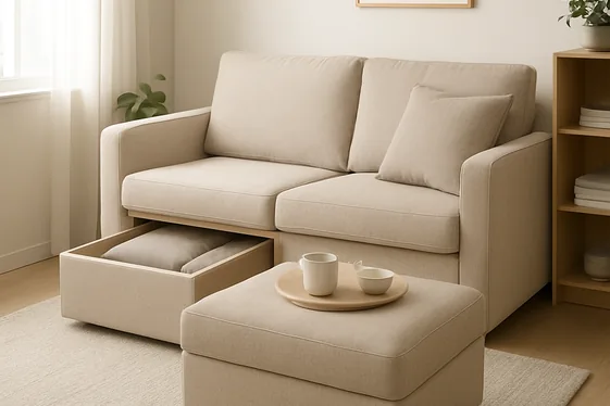 Opt for Multi-Functional Furniture Pieces illustration