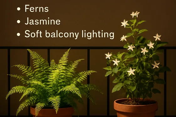 Best Plants to Pair with Balcony Lighting illustration
