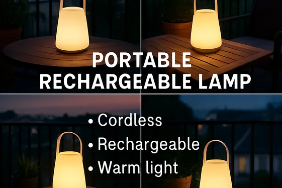 Quick Facts on Portable Rechargeable Lamps illustration