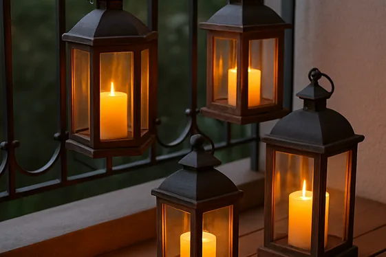 Lanterns for a Rustic Vibe illustration