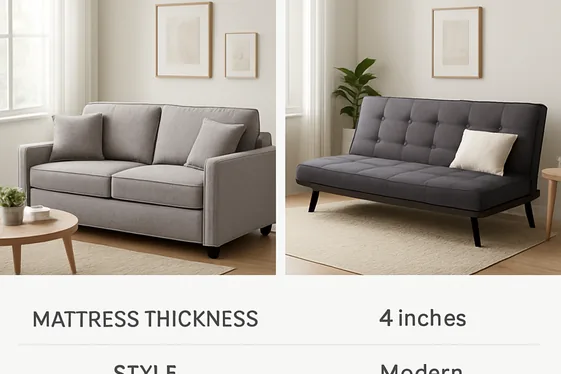 Comparison: Sleeper Sofa vs. Futon – Which is Better? illustration
