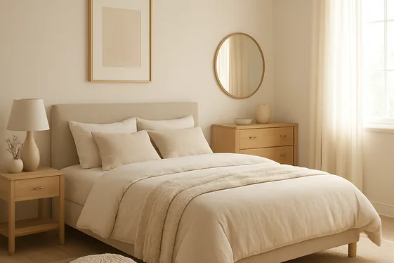 Embrace Warm Neutrals to Create a Calming Base illustration