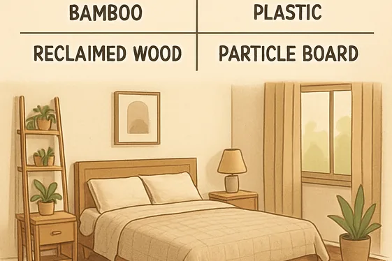 Choose Sustainable and Eco-Friendly Materials illustration
