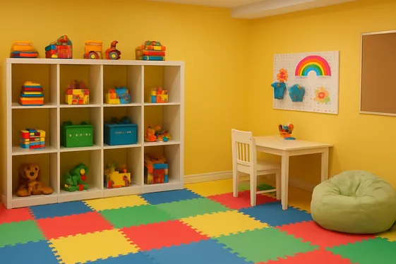 Add a Kid-Friendly Playroom That Sparks Creativity illustration