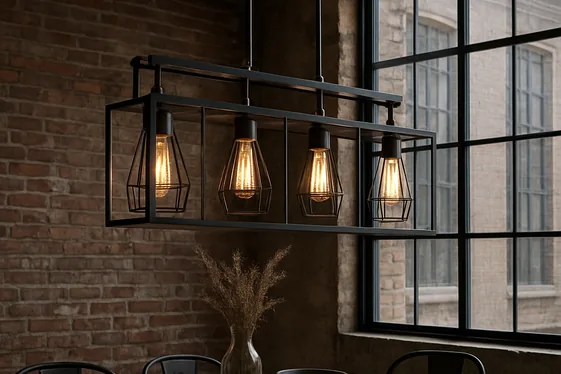 Industrial Style Metal Fixtures for Urban Vibes illustration