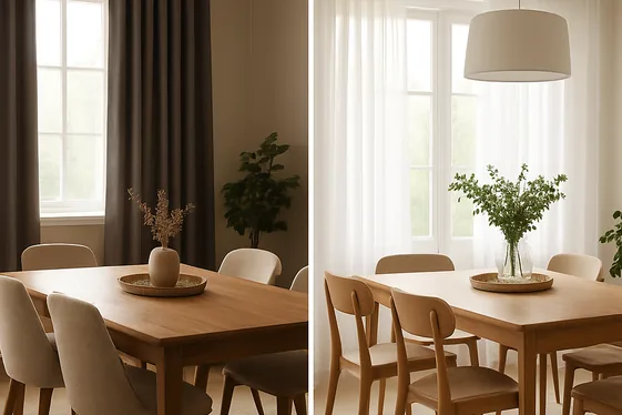 Select the Perfect Window Treatments illustration